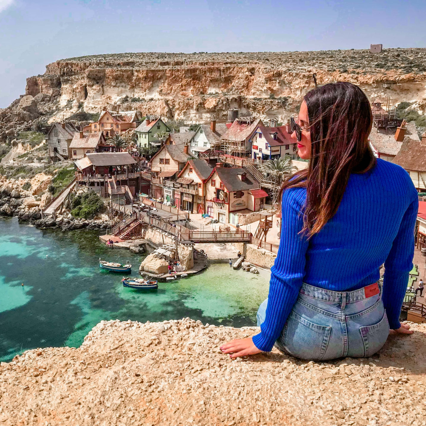 Malta travel guide to Popeye Village 