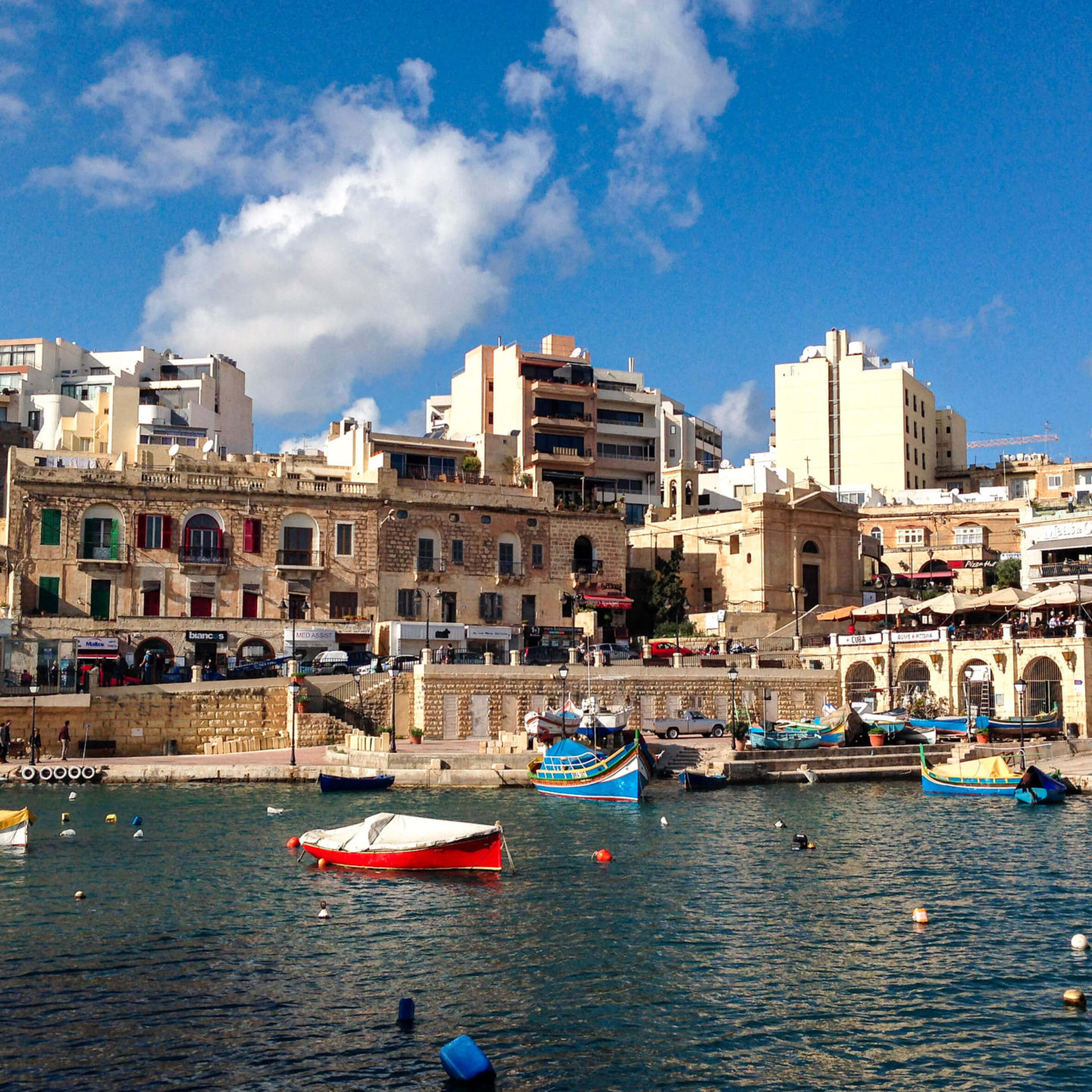 Spinola Bay in St Julians