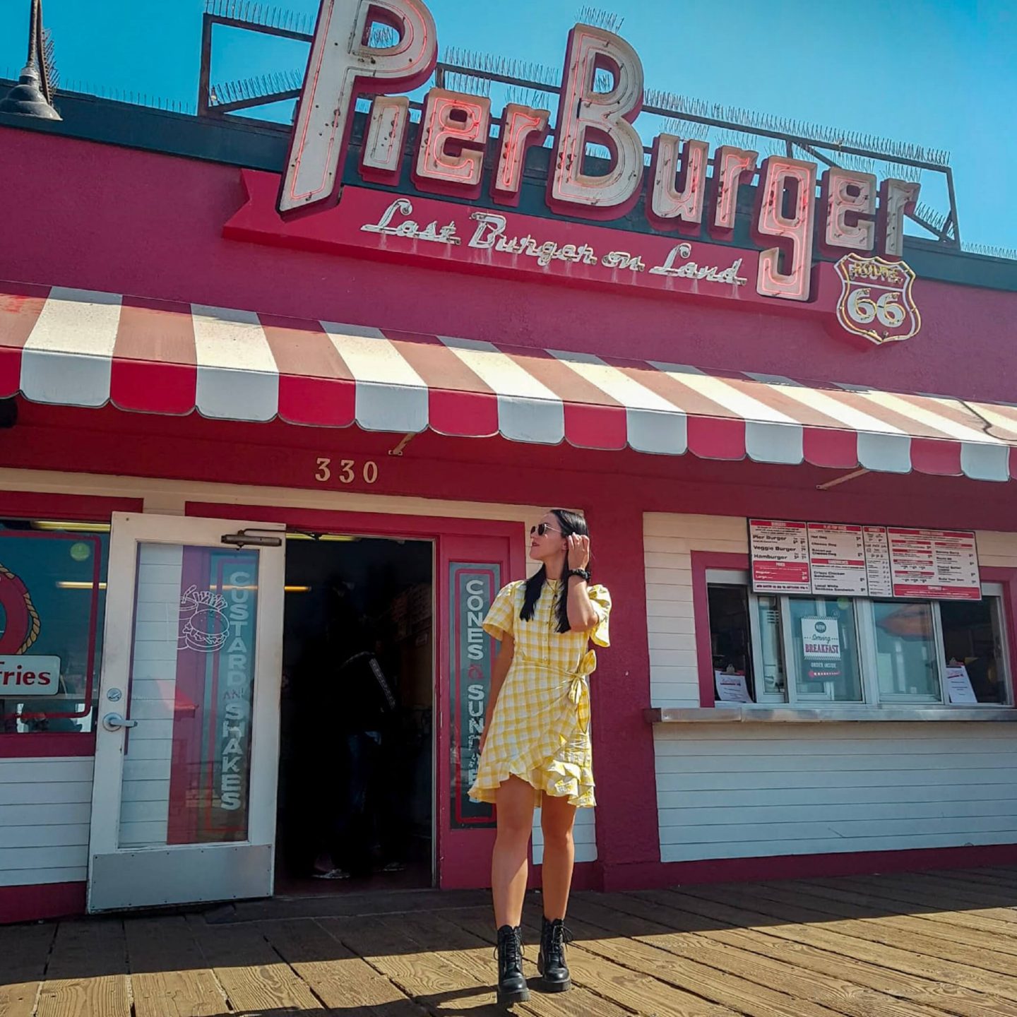 Santa Monica Pier Burger