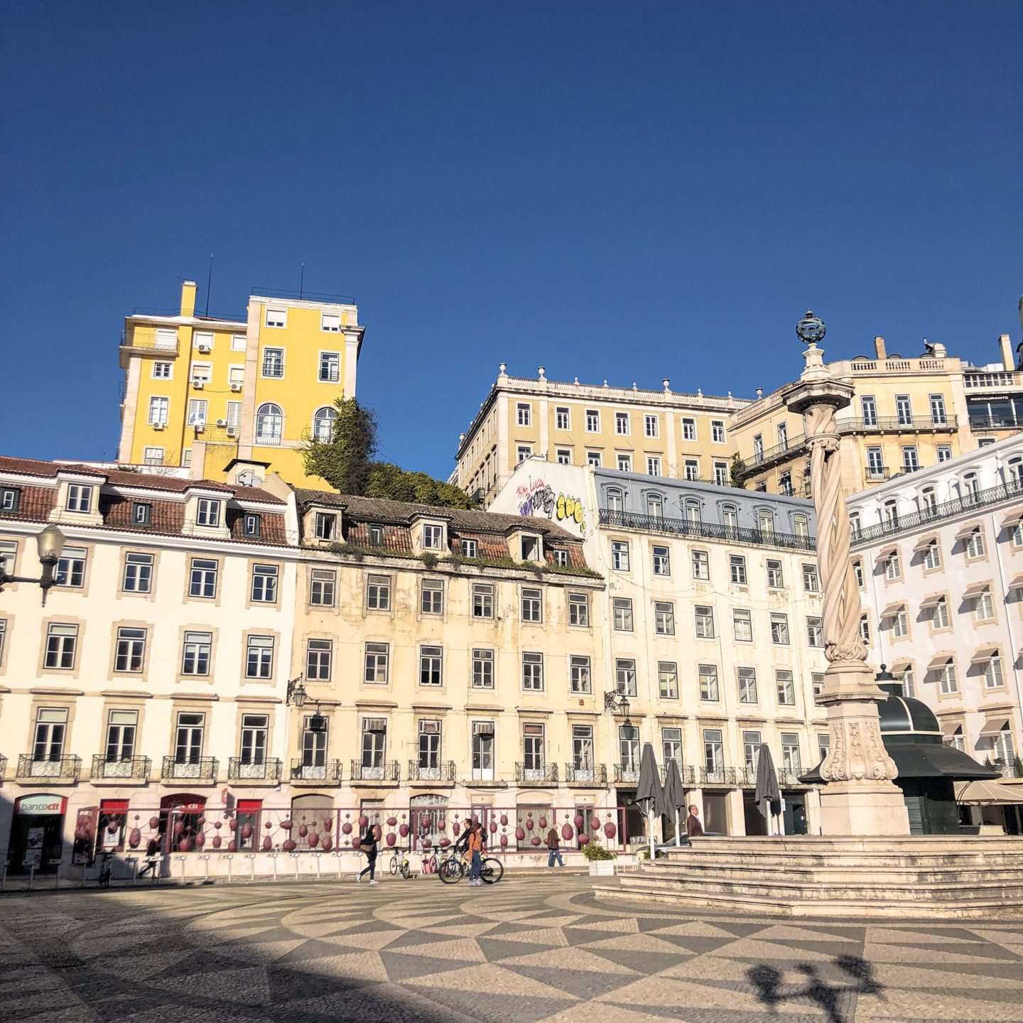 Downtown Square Lisbon
