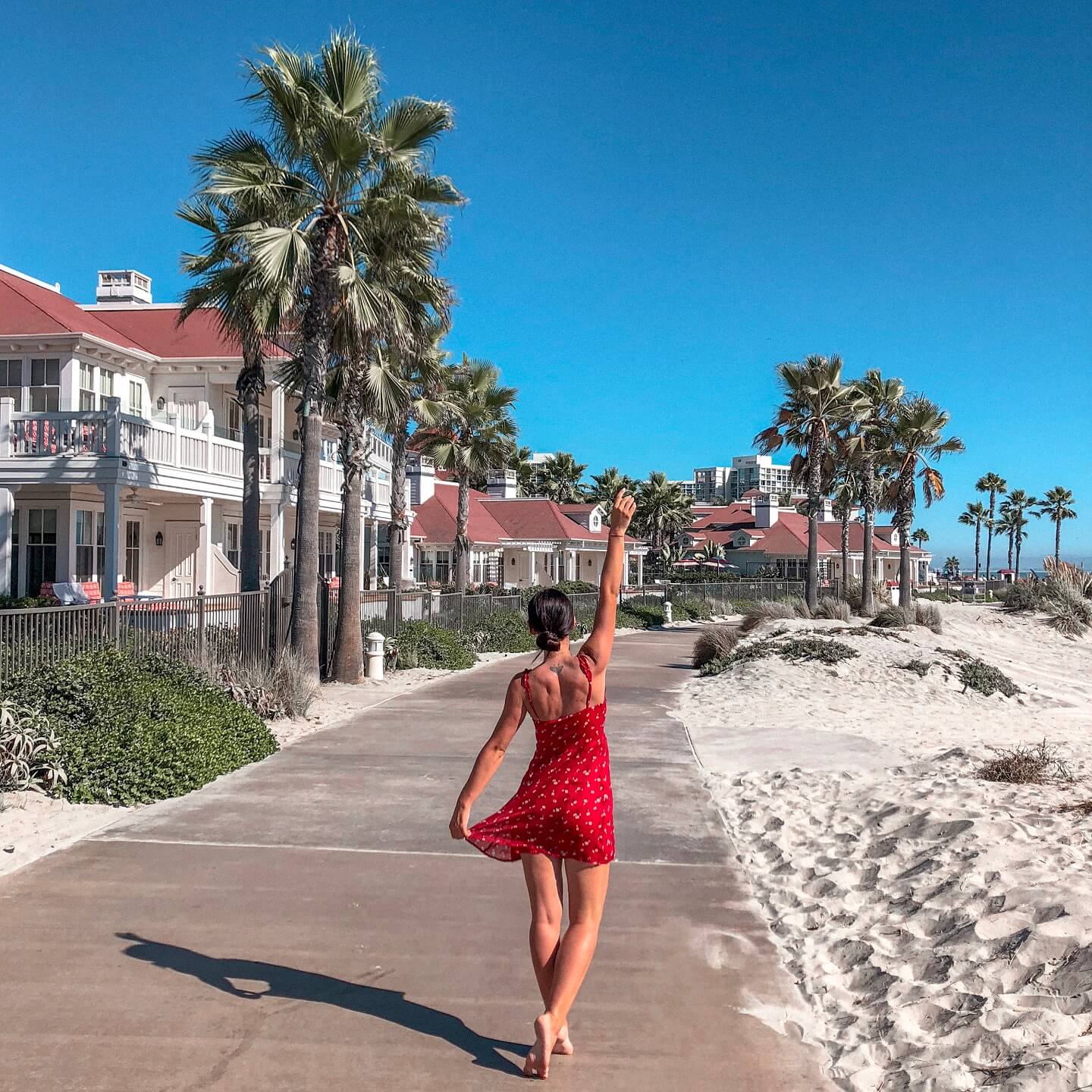 Walk at Coronado Beach