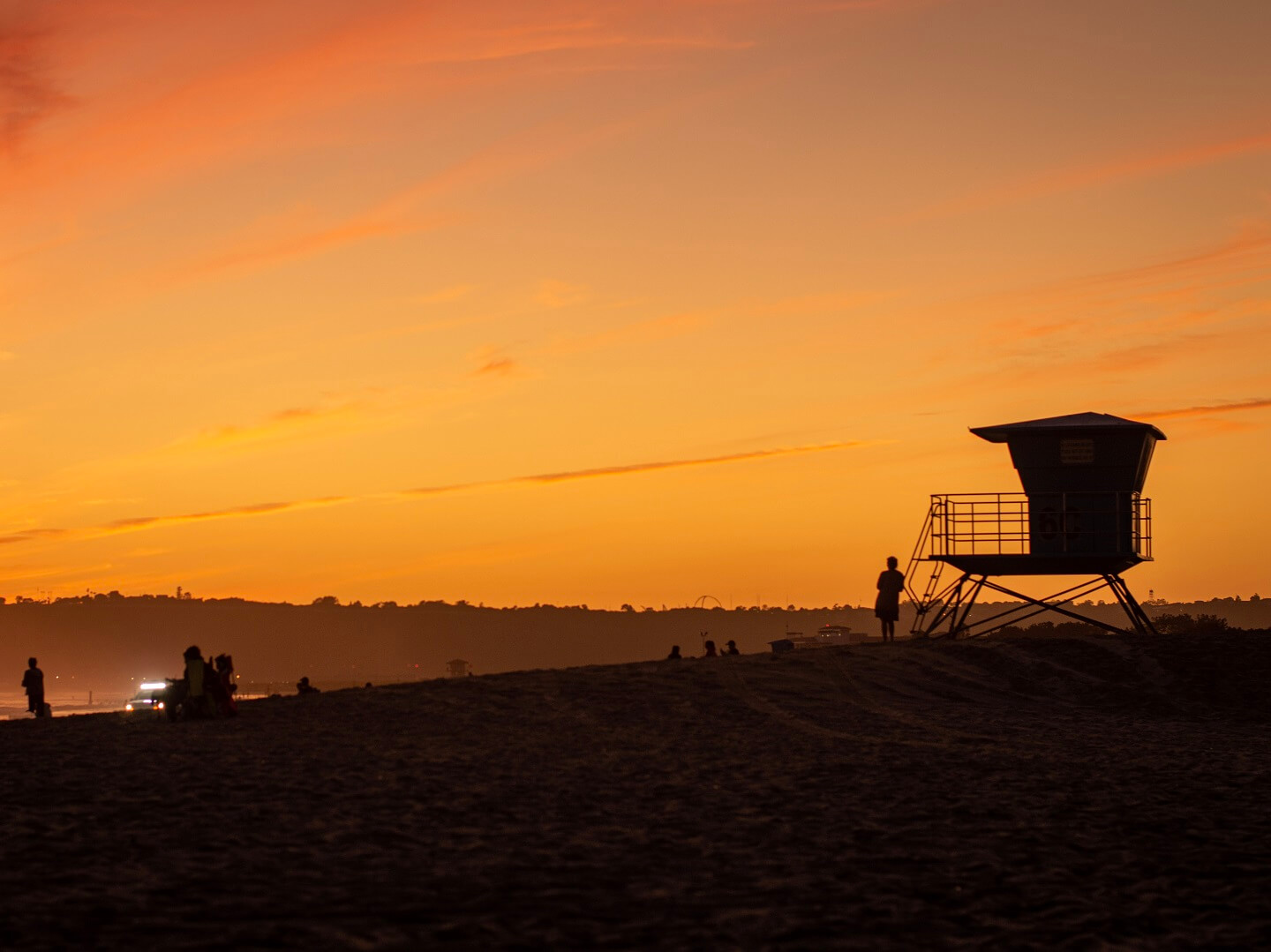 Sunset at Mission Beach