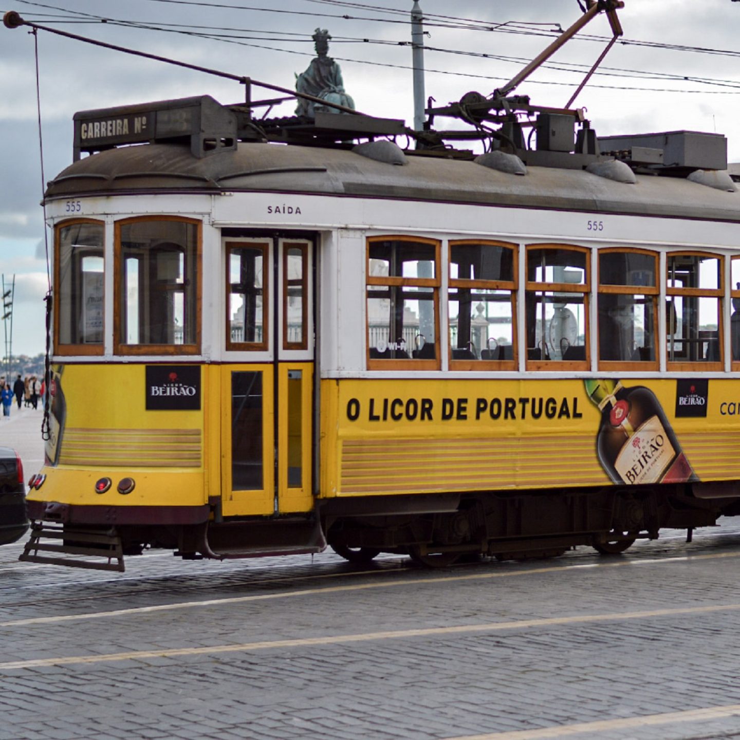 Yellow Tram 28 Lisbon
