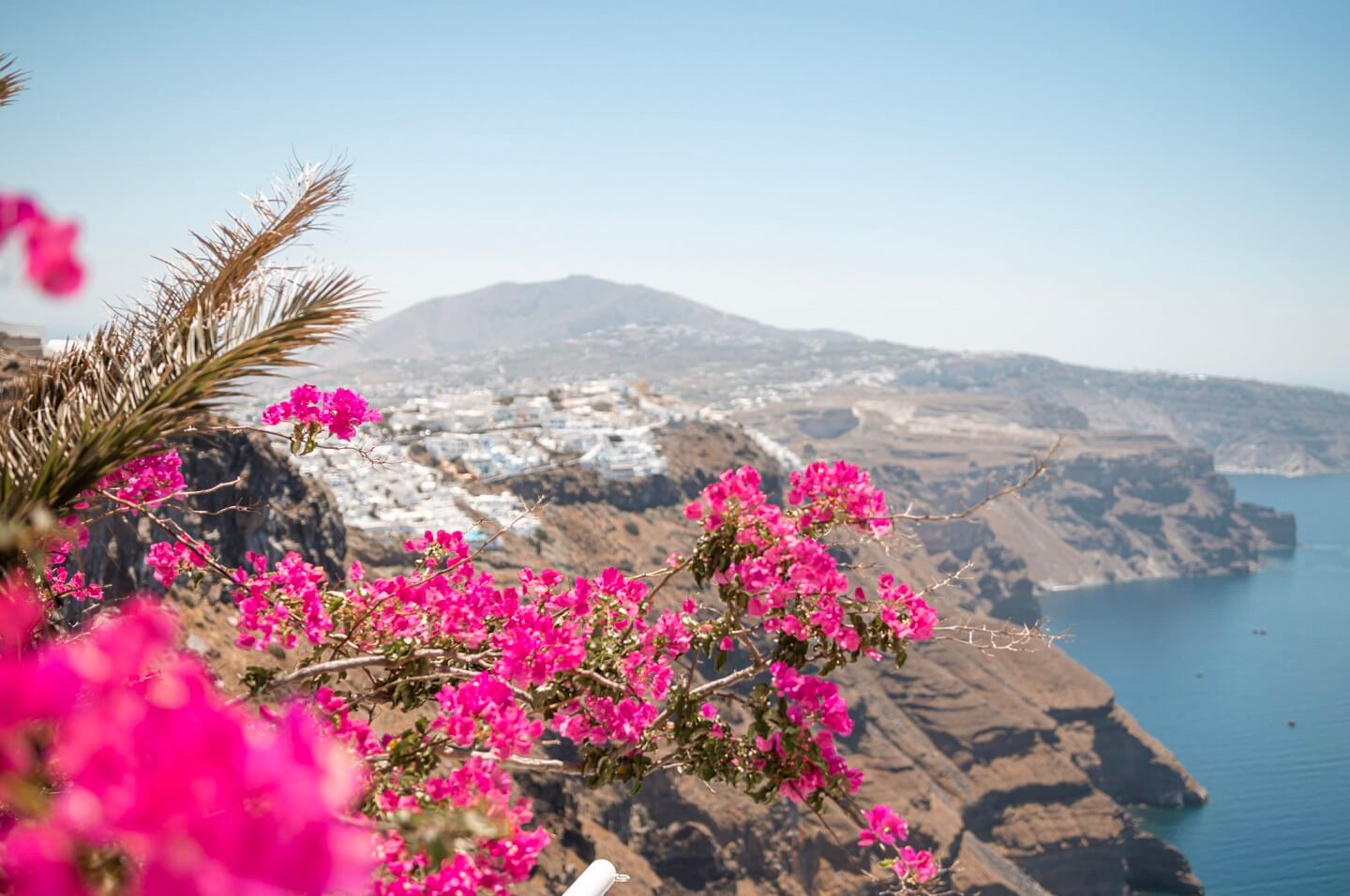 Photos of caldera in Thira Santorini