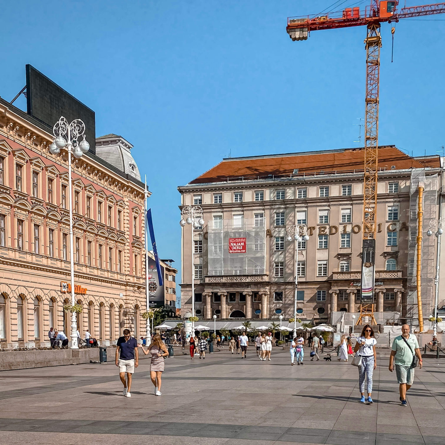 Square Zagreb Croatia