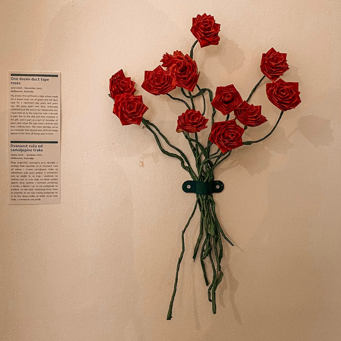 Roses from Museum of Broken Relationships
