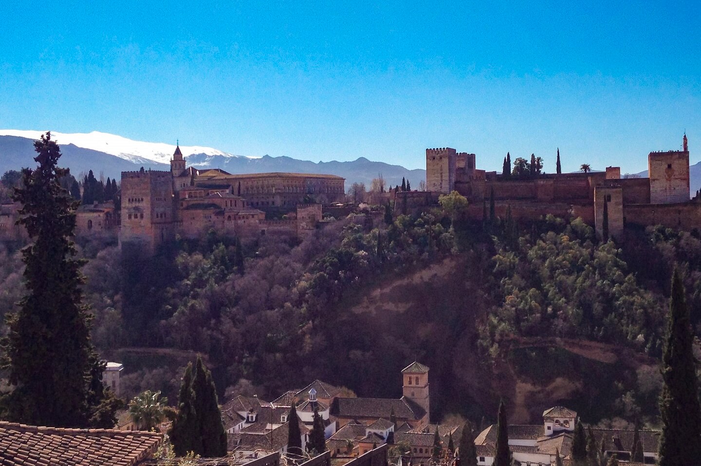 best places to visit in march in europe Granada