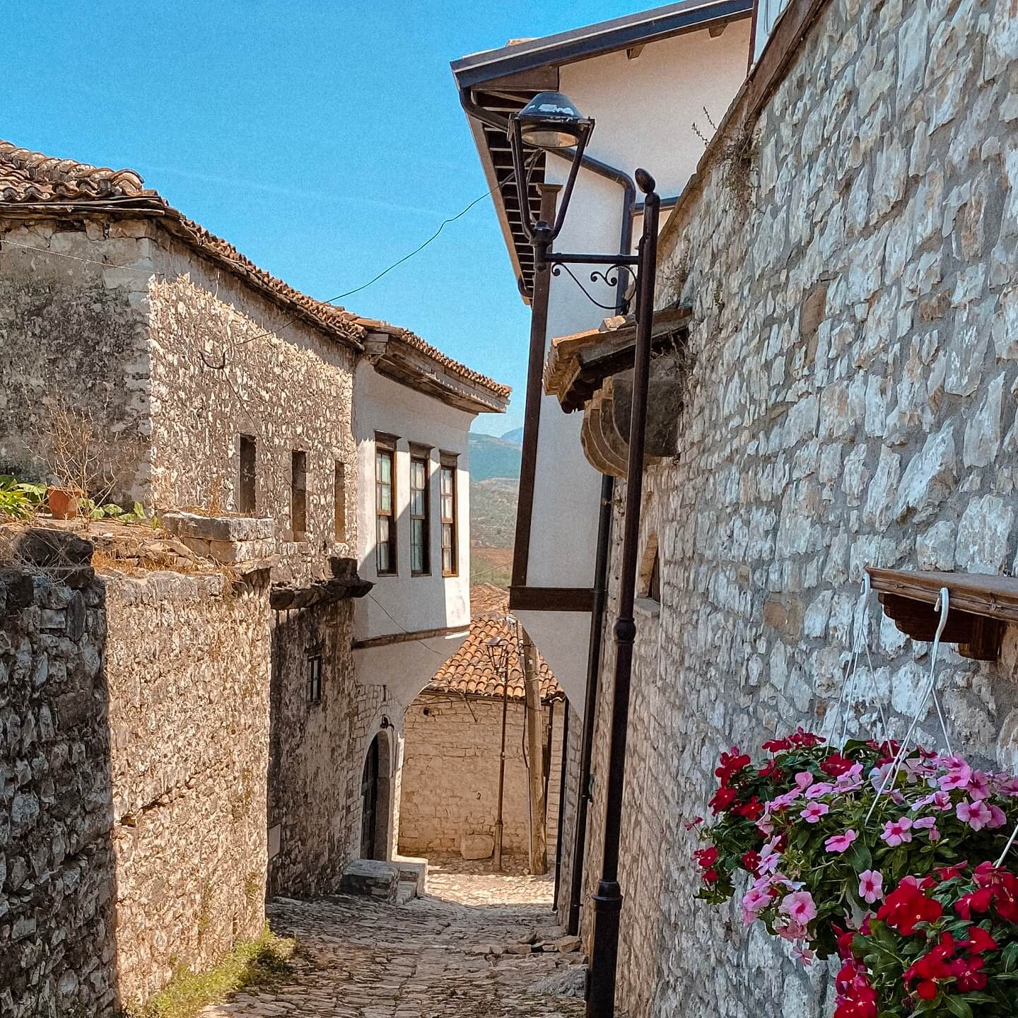 Street Berat Albania