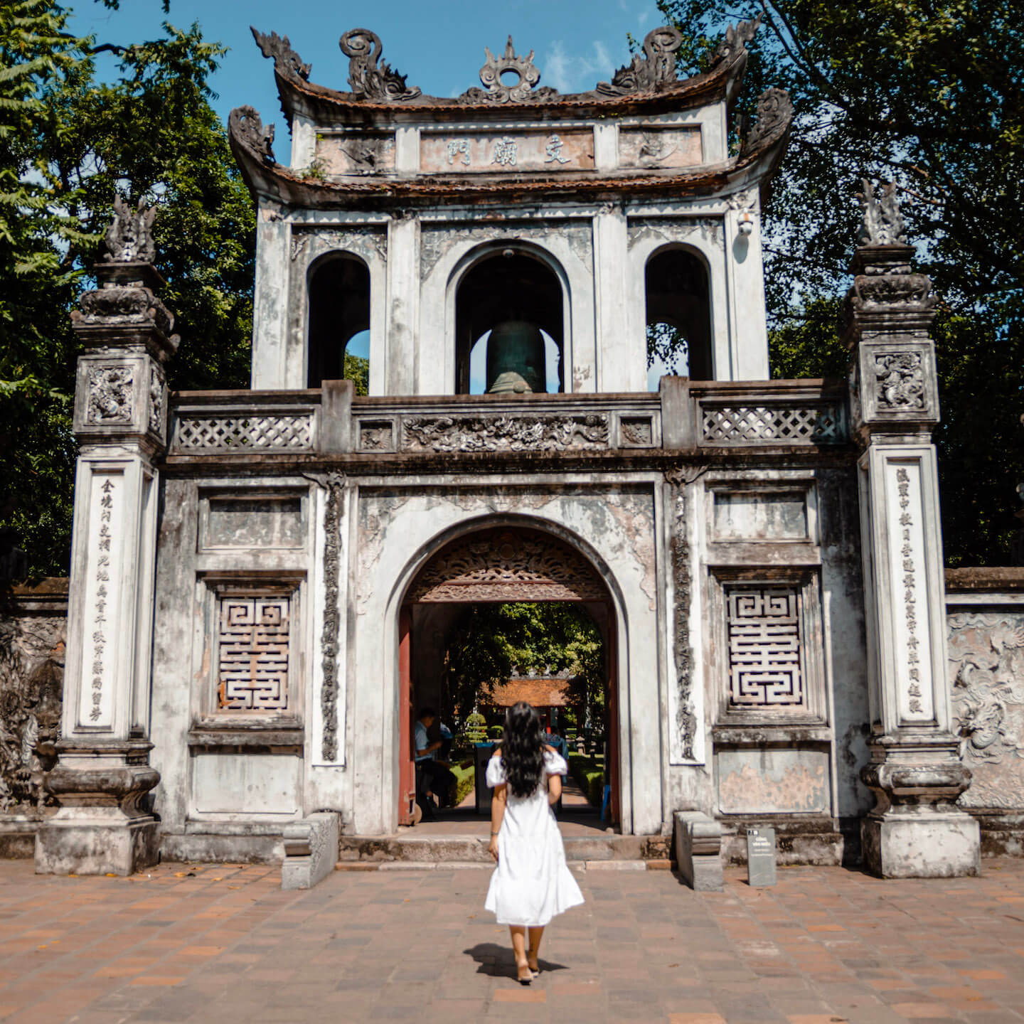 Temple of literature entrance