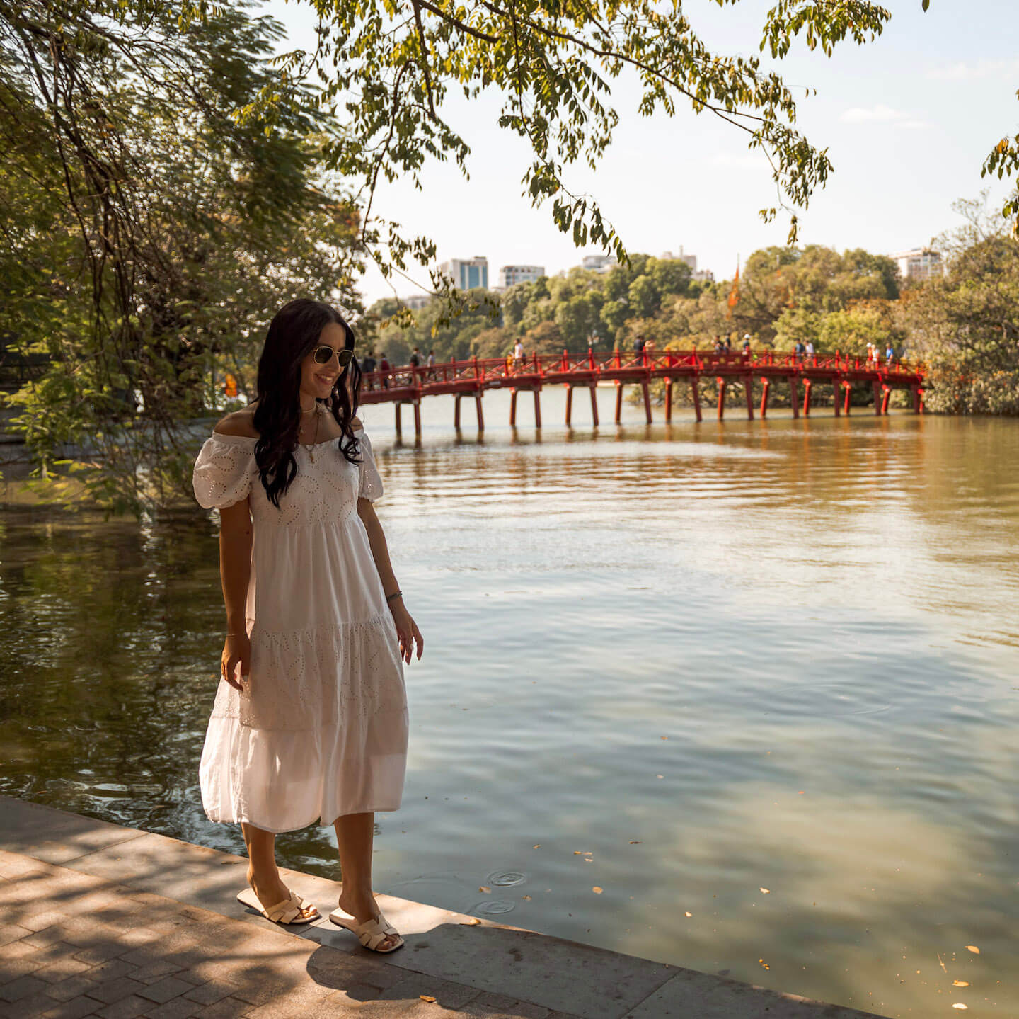 Red bridge Hanoi