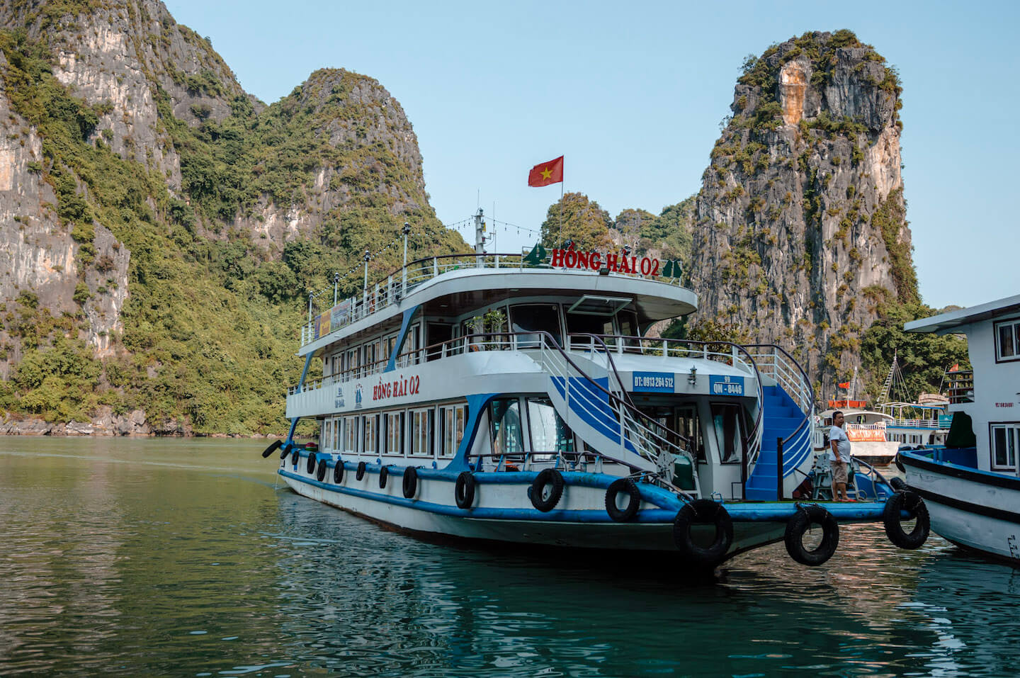 Boat at Ha Long Bay