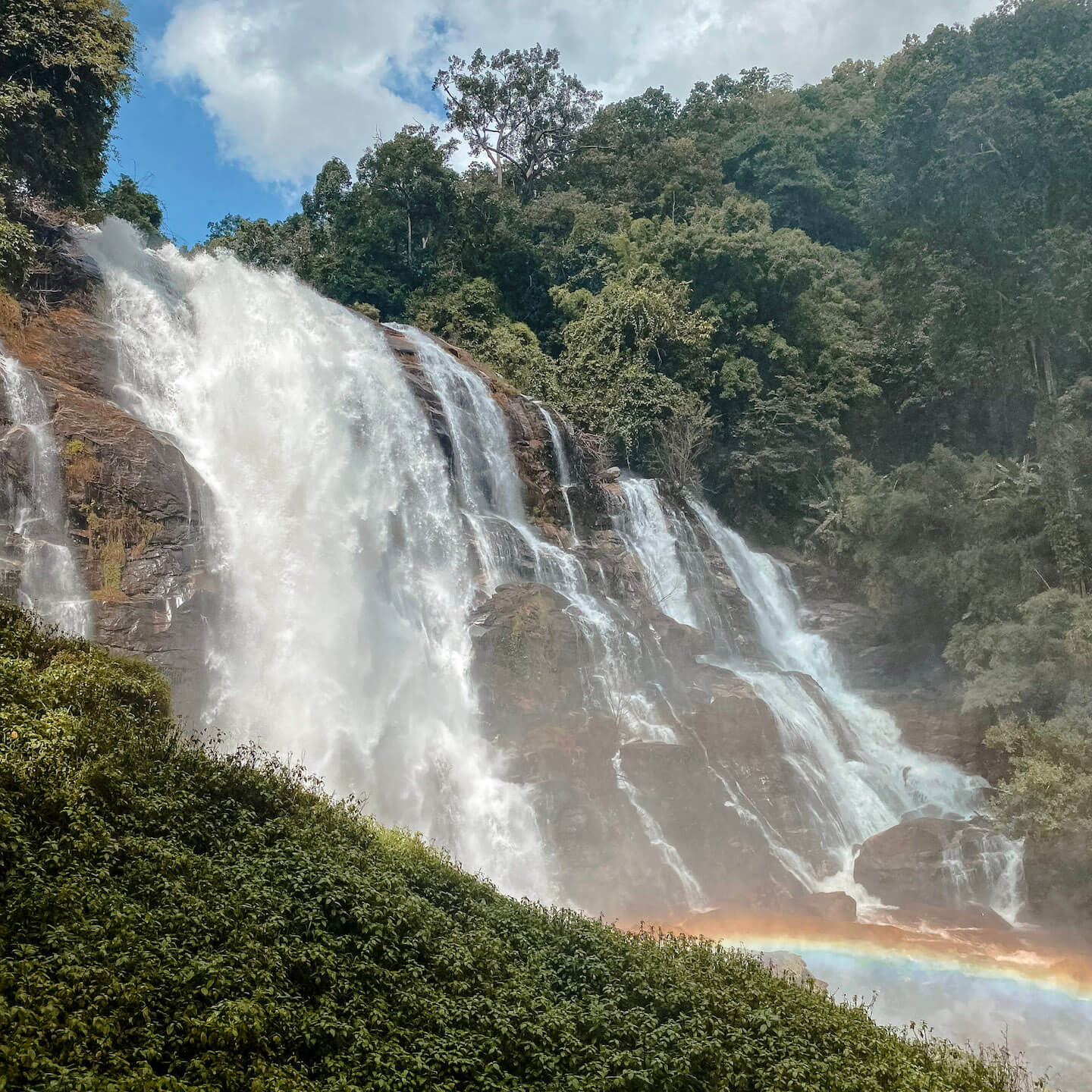 Waterfalls with rainbow 3 days in Chiang Mai