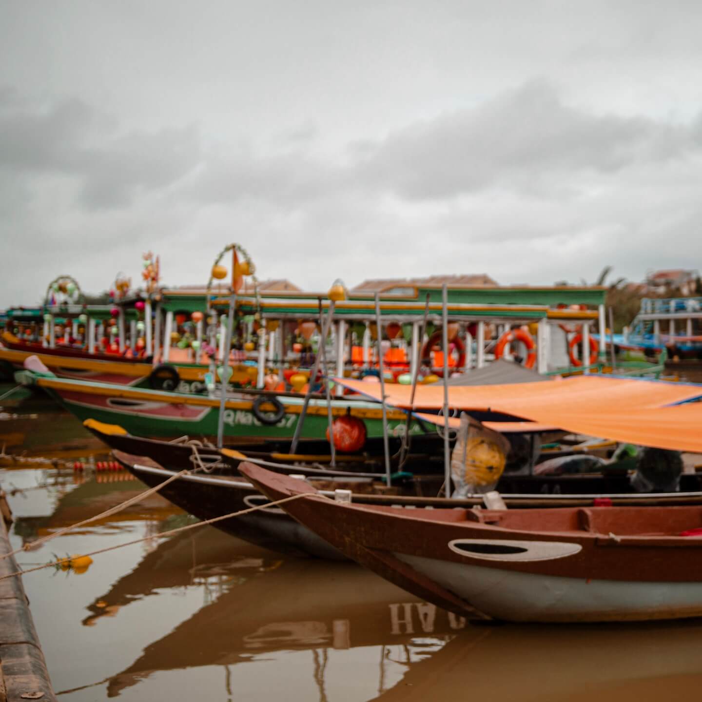River Boats in Hoi An