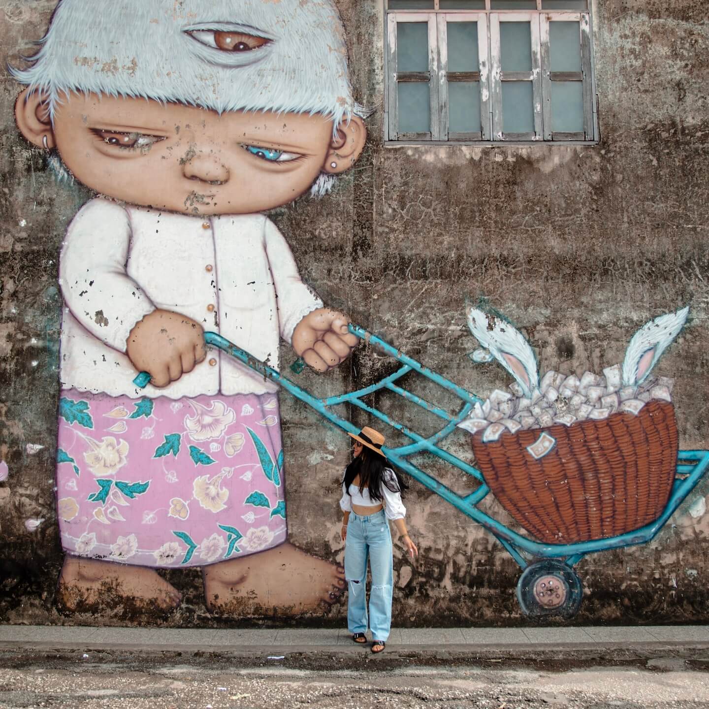 Street art in Phuket Town