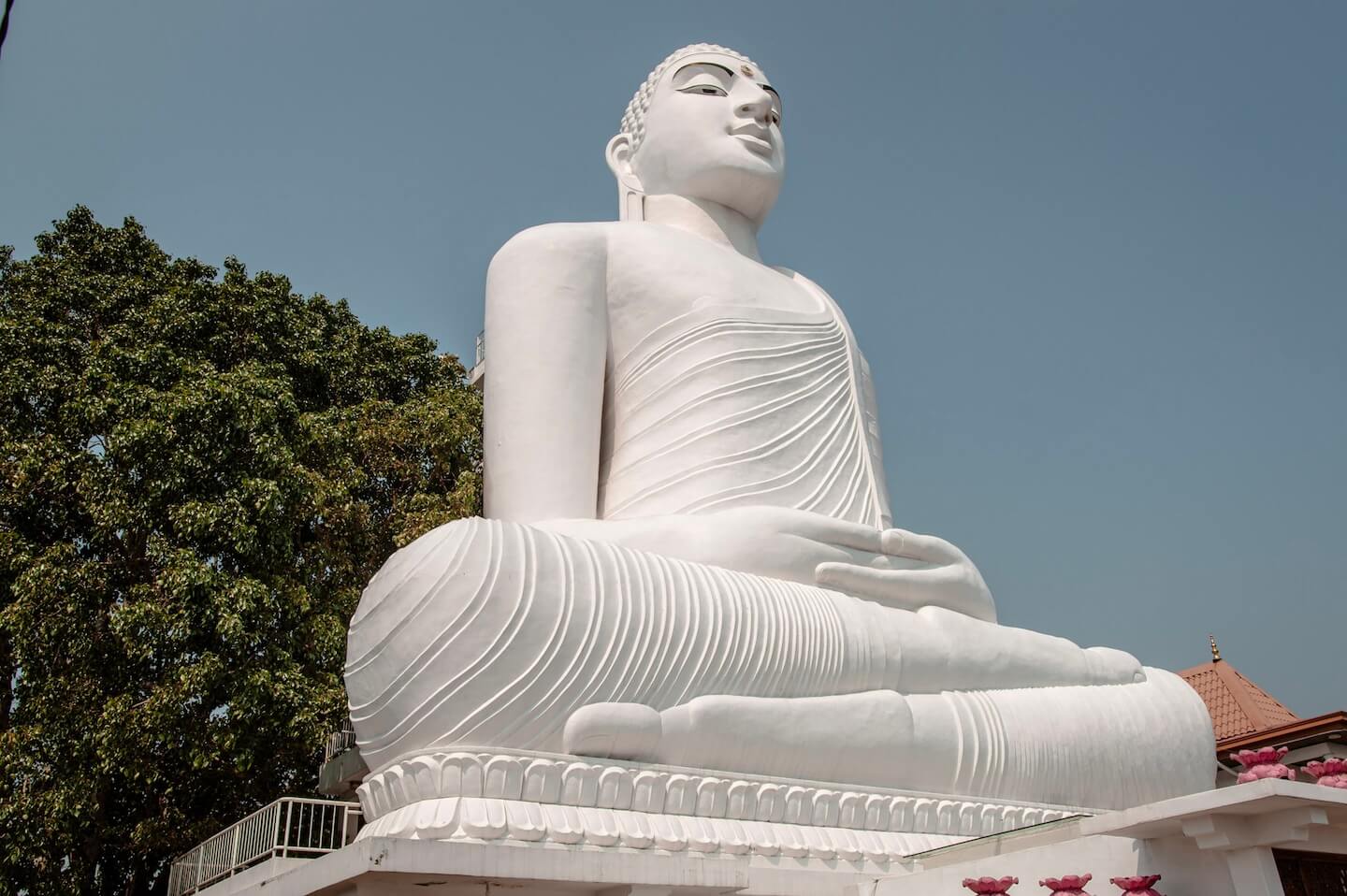 White Buddha Sri Lanka