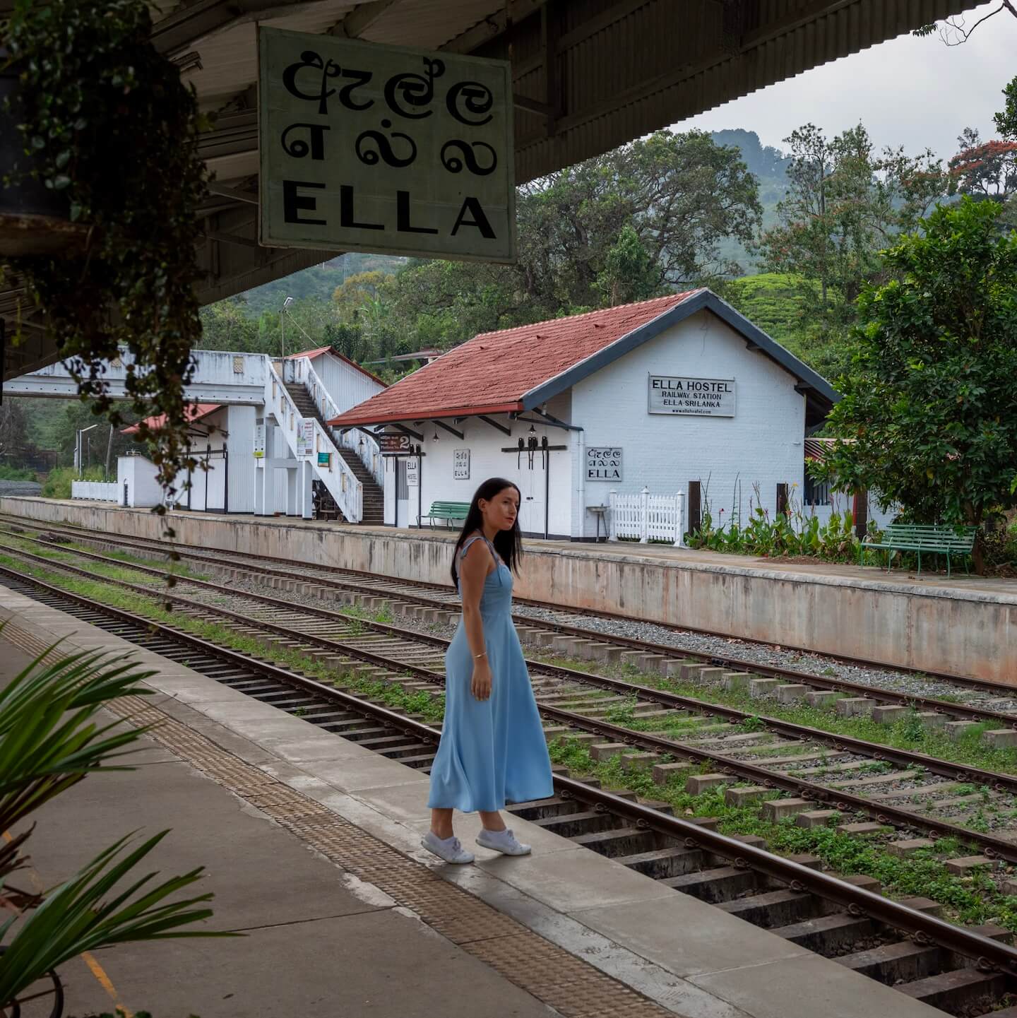 Ella train station Sri Lanka