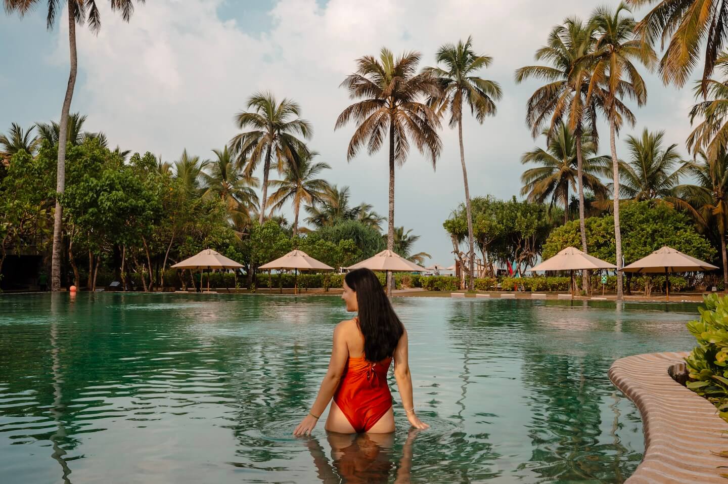 Swimming Pool at Cinnamon Bentota Beach Hotel Sri Lanka