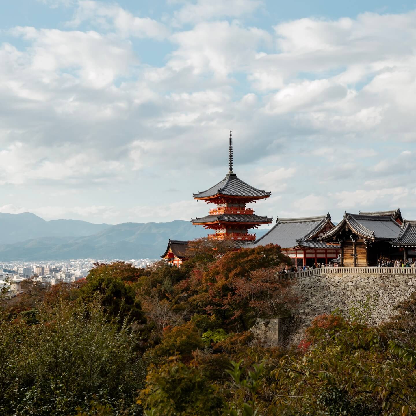 Kiyomizu-dera temple Kyoto