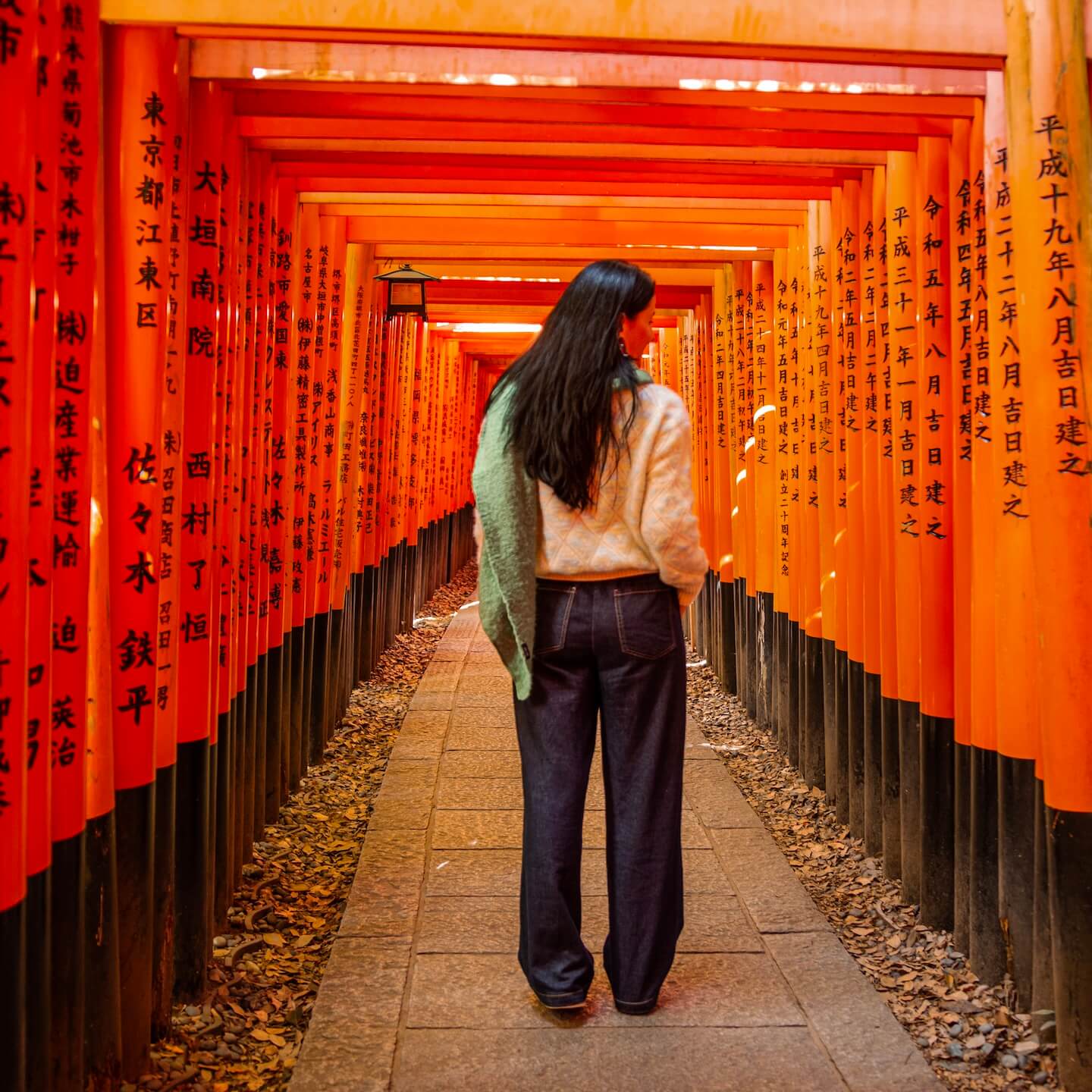 Red Shrine Kyoto