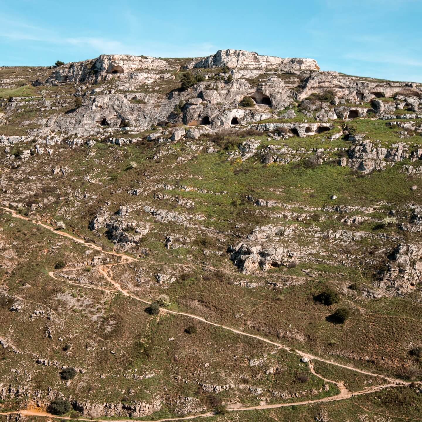 Hike in Matera Italy