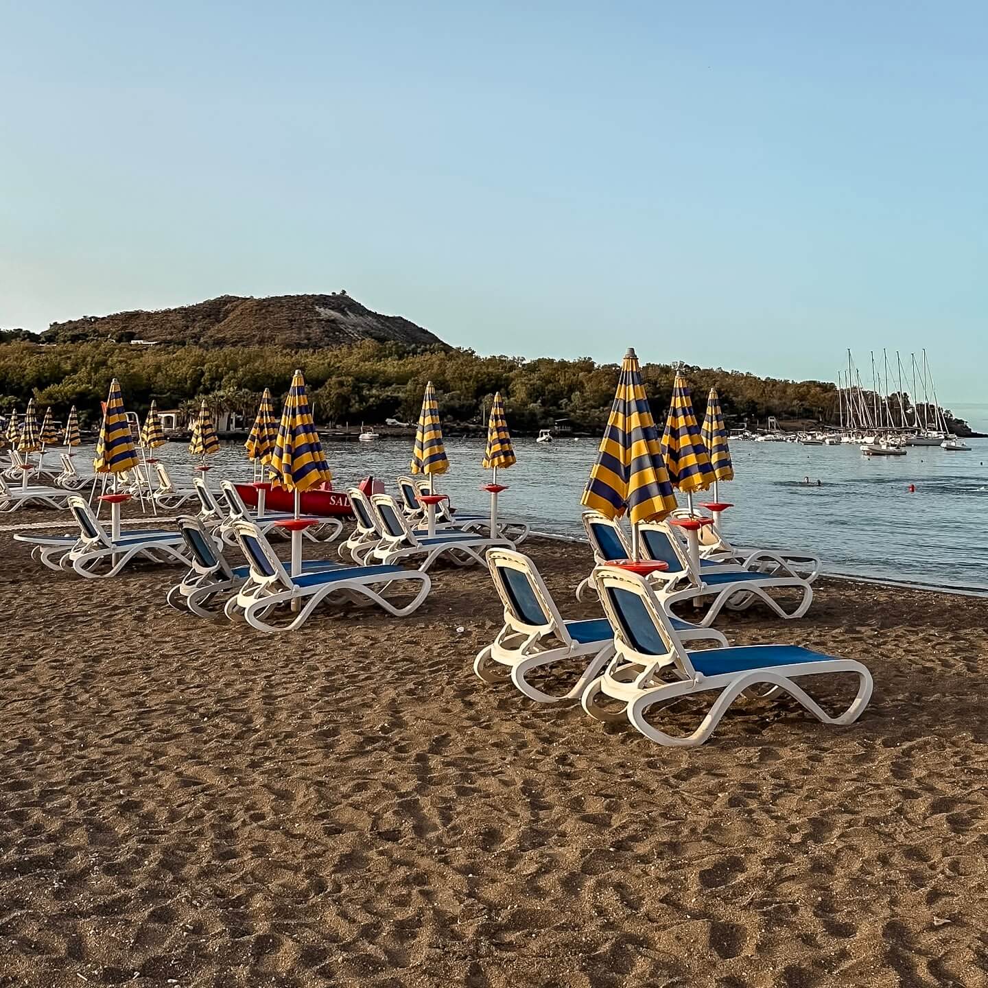 Beach Lipari Islands